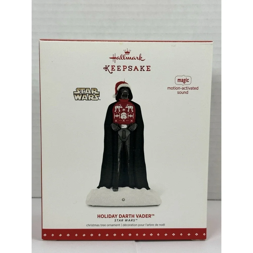 Hallmark Keepsake Holiday Darth Vader 2015 Magic Motion Sound Star Wars Ornament